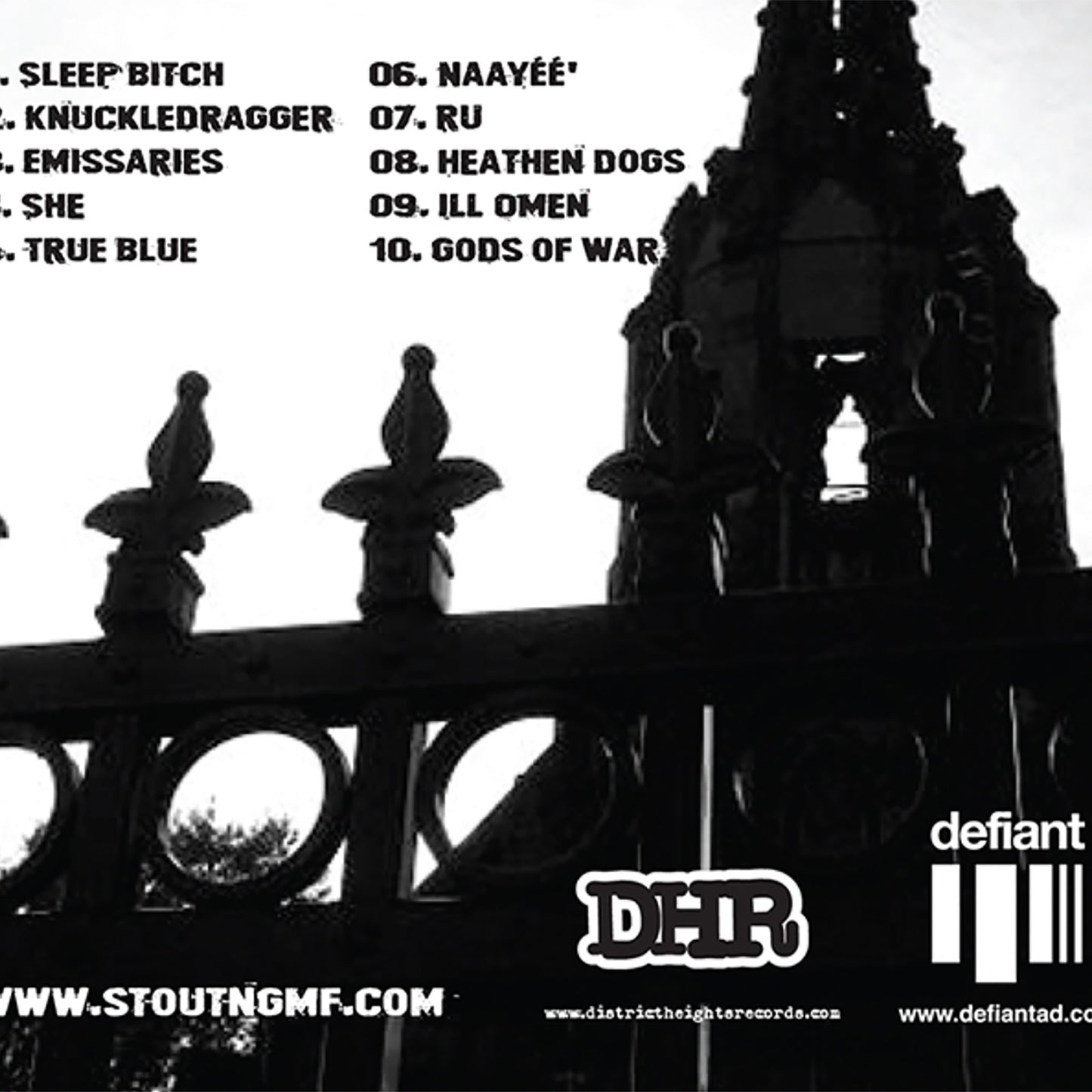 STOUT - Sleep Bitch CD